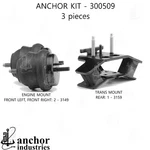 Anchor Engine Mount Kit For 04-07 Cts 300509. Fixed Price $108.12.