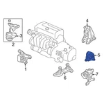Acura 50805S6MJ01 Manual Transmission Mount. Fixed Price $134.06.