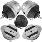 Engine Motor Mounts & Trans 5PCS For Audi A6, Quattro 01-00 V6-2.8L. Fixed Price $122.00.