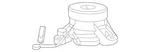 Genuine Mercedes-benz Engine Mount 253-240-19-00. Fixed Price $194.84.