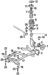 Genuine Gm 1988-2001 Chevrolet Front Suspension Frame Upper Insulator 14088025. Fixed Price $28.79.
