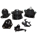 Fits Honda Accord 2.4L 03-07 Set Of 6 Engine & Transmission Motor Mounts Kit. Fixed Price $98.40.