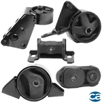 Engine Mounts & Transmission 5PCS For Nissan Tsuru 17-92 1.6L 16 Valves. Fixed Price $78.00.