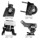 For Toyota Matrix 2009-2013 Anchor 300680 Engine Mount Kit. Fixed Price $217.19.