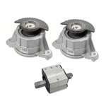 Lemforder Trans & Left Right Engine Mounts Kit W204 W207 W218 W212. Fixed Price $289.95.