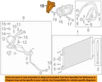 Gm Oem 04-16 Aveo Condenser, Compressor Lines-mount Bracket 55567289. Fixed Price $47.19.
