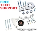 Dirty Dingo Ls 1 Low Mount Alternator Power Steering Brackets Truck Combo Kit. Fixed Price $144.99.