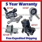 N909 Fits 2020-2022 Toyota Highlander 3.5L Gas Fwd Auto Motor & Trans Mount 4PC. Fixed Price $242.69.