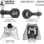 Anchor Engine Mount Kit For 07-11 Cr-v 300259. Fixed Price $274.39.