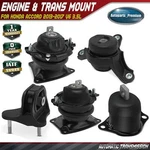 5PCS New Transmission Mount & Engine For Honda Accord 2013-2017 V6 3.5L. Fixed Price $187.99.