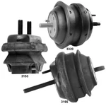 Engine Mounts & Auto Trans 3PCS For Cadillac Dts, Buick Lucerne 11-06 4.6L. Fixed Price $109.00.