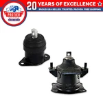 Fits 2003-2007 Honda Accord 3.0L Front Right & Rear Motor Mount Set 2PCS :. Fixed Price $78.07.
