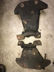 1973-87 Chevy Gmc Truck C10 V8 Motor Mounts Frame Bracket Fits 350 400 454. Fixed Price $150.00.