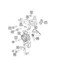 Genuine Mopar Wiring Bracket 68158710AA. Fixed Price $8.32.