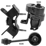 Engine Motor & Transmission Mounts Set Of Pcs For Toyota Sienna 3.0L At Only!. Fixed Price $69.00.
