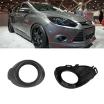 Front Bumper Fog Light Black Cover Bezels Housing Pair Fit Ford Focus 2012-2014. Fixed Price $10.99.