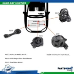Dnj MMK1009 New Motor Mount Auto Trans. Solenoid Kit For 91-93 Honda 2.2L Sohc. Fixed Price $99.74.