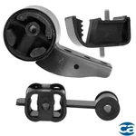 Rear, Right & Front Engine Mounts 3PCS Set For Nissan Sentra 86-83 1.6L; Mt. Fixed Price $59.00.
