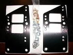 Tsp Ls Chevy Motor Mount Billet Aluminum Adapter Swap Plates Black W/bolts. Fixed Price $38.99.