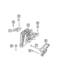 Genuine Mopar Isolator Right Side 68224746AD. Fixed Price $276.08.