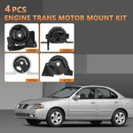 Fits 2000-2006 Nissan Sentra 1.8L Engine Motor & Trans Mount Set For Auto. Fixed Price $59.52.