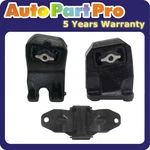 For Dodge Ram 1500 2500 4.7L V8 02-05 Front Lh, Rh & Rear Trans Mount 3PCS. Fixed Price $365.38.
