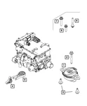 Genuine Mopar Engine Mount Damper 68655605AA. Fixed Price $113.93.