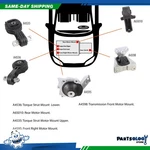 Dnj MMK1024 New Engine Motor Mount Trans. 4WD Kit For 07-11 Honda Cr-v 2.4L Dohc. Fixed Price $202.34.