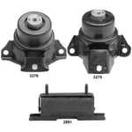 Engine Motor Mounts & Auto Trans 3PCS For Cadillac Escalade, Tahoe V8-6.2L. Fixed Price $154.98.