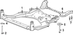 Genuine Nissan Engine Cradle Bolt Washer 54464-6SA0B. Fixed Price $12.48.