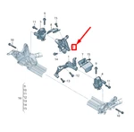 Audi Q7 Right Engine Mount Support Bracket 4M0199308AS No Duty To. Fixed Price $114.84.