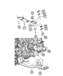 Genuine Mopar Engine Mount 68092895AB. Fixed Price $134.20.