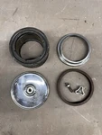 Tri-power Air Cleaner Chevy Ford Mopar Pontiac Oldsmobile Stud Wing V8 V-8 2BBL. Fixed Price $49.55.