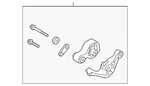 Genuine Mazda Engine Support Rod TK79-39-04XB. Fixed Price $118.42.