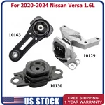 3PCS Motor & Trans Mount For 2020-2024 Nissan Versa 1.6L 10129 10130 10163. Fixed Price $85.99.