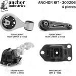 Anchor Engine Mount Kit For 2007-2012 Nissan Sentra 300206. Fixed Price $229.64.