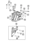 Genuine Mopar Engine Mount Bracket Right Side 5171058AE. Fixed Price $61.29.