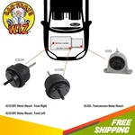 Engine New Enigne Motor & Trans Mount Kit Fits 07-08 Chrysler Pacifica 3.8L. Fixed Price $2999.99.