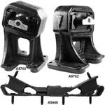 Front Lh, Rh Engine & Rear Trans Mounts Pcs Set For Dodge Ram 1500 3.7L. Fixed Price $179.00.