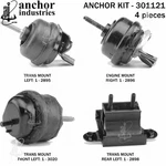 For Pontiac Bonneville 2004-2005 Anchor 301121 Engine Mount Kit. Fixed Price $102.89.