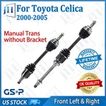Oe Front Pair Cv Axle Shaft Set For 2000-2005 Toyota Celica Manual W/o Bracket. Fixed Price $227.89.