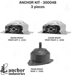 Engine Mount Kit Anchor 300048 For Buick, Chevrolet. Fixed Price $51.12.