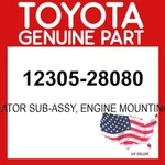 Toyota Genuine 12305-28080 Insulator Sub-assy Engine Mounting Rh Oem 1230528080. Fixed Price $113.82.