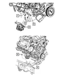Genuine Mopar Engine Mount Insulator Right Side 52122710AA. Fixed Price $152.10.