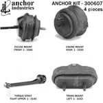 Anchor Motor Mounts 300607 Engine 4 Piece Kit, (2) Front/. Fixed Price $222.04.