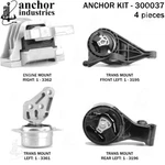 Anchor Motor Mounts 300037 Engine Mnt Kit. Fixed Price $269.24.