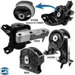 Engine Motor Mounts & Insert Of Auto Trans, 4PCS Set For Lexus NX200T Fwd. Fixed Price $159.00.