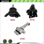 Scitoo 3X Engine Motor & Trans Mount Compatible With Hyundai Tucson 10-13 Mt. Fixed Price $48.64.