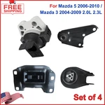 Engine Motor Mounts Set Of For Mazda 5 2006-2010 2004-2009 2.0L 2.3L. Fixed Price $54.94.