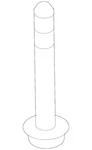 Genuine Volkswagen Mount Bolt WHT-000-431-A. Fixed Price $14.75.